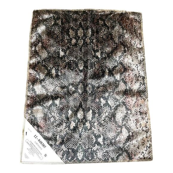 Xanadu Ikat Pink & Navy Fabric Craft Lot of Polyester Indoor Outdoor Samples - Picture 7 of 16